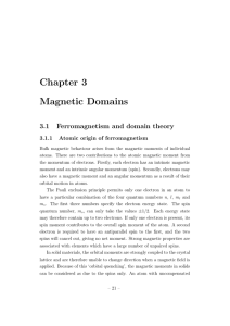 Chapter 3 Magnetic Domains