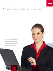 SPSS Custom Tables Create Custom Tables In No Time