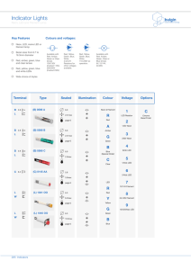 Indicator Lights