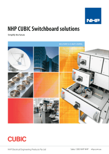 NHP CUBIC Switchboard solutions