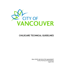 Childcare Technical Guidelines