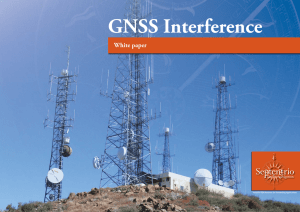 GNSS Interference