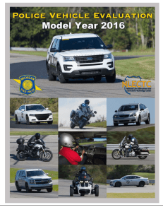 2016 Model Year Police Vehicle Evaluation