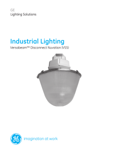 GE Indoor Lighting Fixtures High Bay Industrial Versabeam