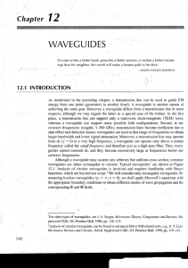 chapter 12 - waveguide
