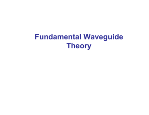 Fundamental Waveguide Theory