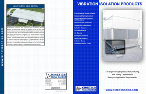 Vibration Isolation Products