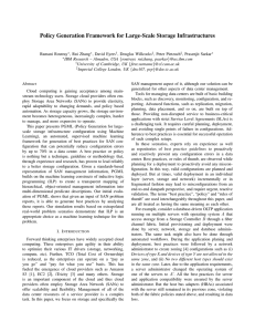 Policy Generation Framework for Large