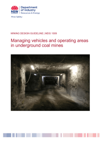 MDG 1009 Managing road and vehicle operating areas in
