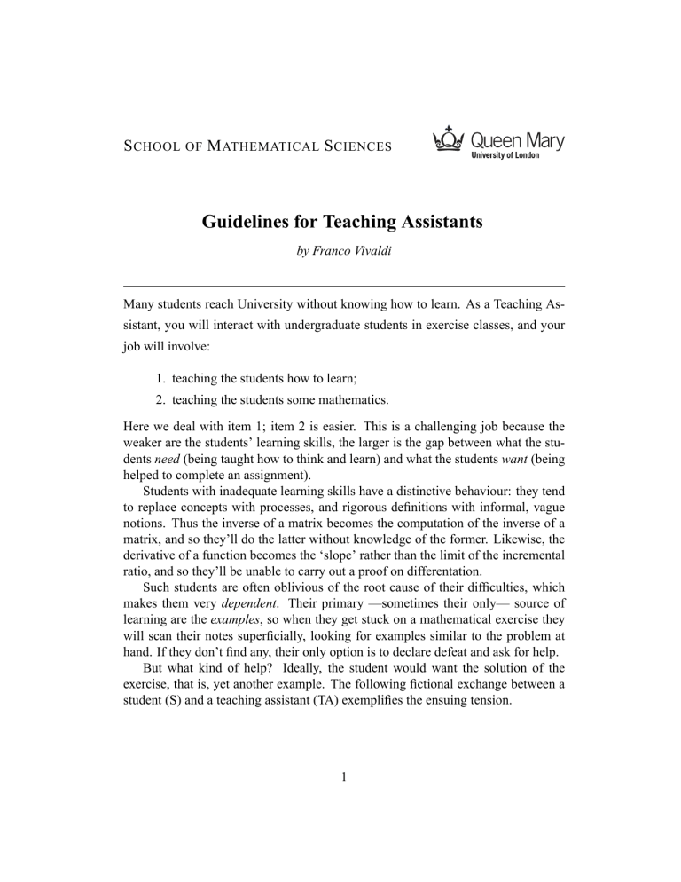 guidelines-for-teaching-assistants