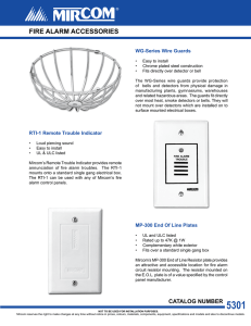 fire alarm accessories - bristol