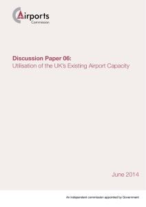 Utilisation of the UK`s Existing Airport Capacity