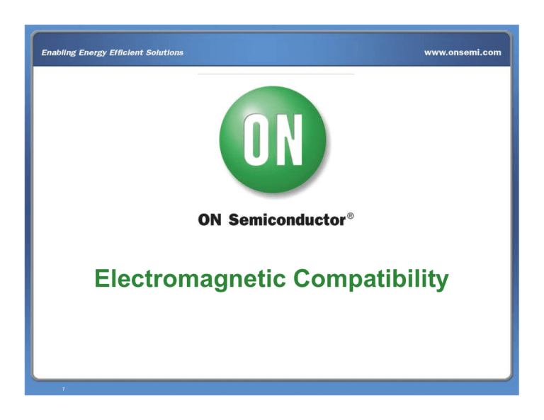 Electromagnetic Compatibility