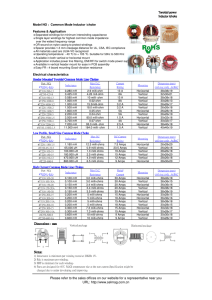 Common Mode Choke