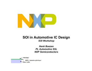SOI in Automotive IC Design