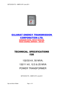 technical specificaiton-1