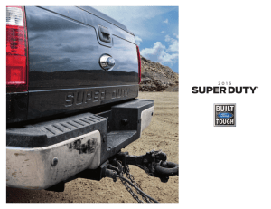 2015 Ford SuperDuty Commercial Brochure