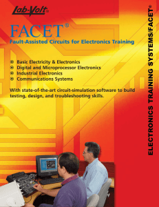 ELECTRONICS TRAINING SYSTEMS/FACET