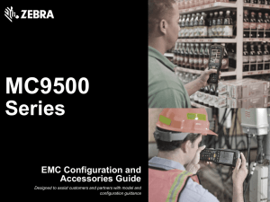 MC9500 Configurations and Accessories Guide