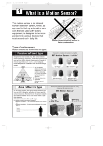 What is a Motion Sensor? - Digi-Key