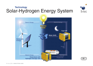 Solar-Hydrogen Energy System - h