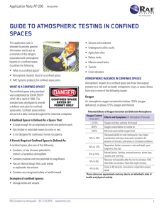 Guide to Atmospheric Testing in Confined Spaces