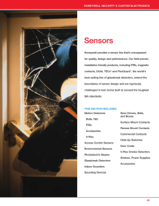 Sensors - Honeywell Security