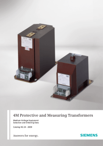 4M Protective and Measuring Transformers