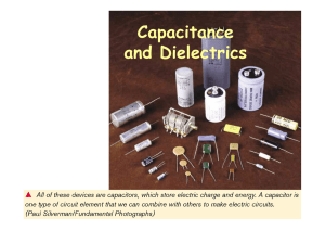 new 4 capacitance and dielectrics