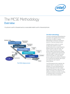 MCSE Methodology Overview