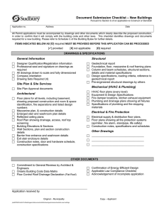 Document/Drawing Submission Checklist - New