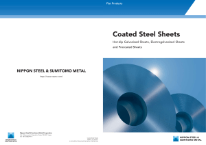 Coated Steel Sheets