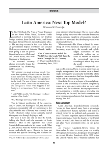 Latin America: Next Top Model?