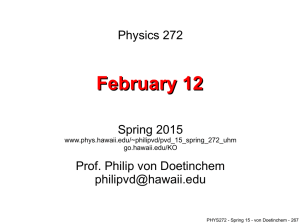 Physics 272