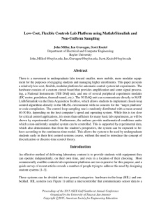 Low-Cost, Flexible Controls Lab Platform using Matlab/Simulink and