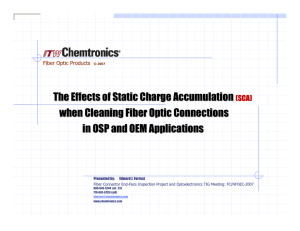 The Effects of Static Charge Accumulation (SCA) when