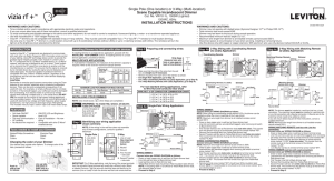 Instruction Sheet