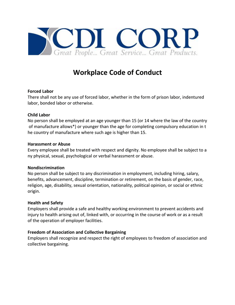 workplace-code-of-conduct