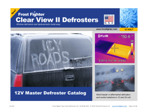 Clear View II Defrosters