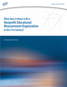 What Does It Mean to Be a Nonprofit Educational