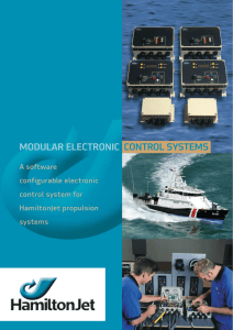 MODULAR ELECTRONIC CONTROL SYSTEMS