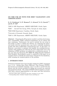 ON THE USE OF FDTD FOR HIRF VALIDATION AND