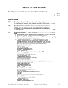 section 12 general internal medicine april 2014 Page 1. Medical