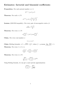 An extended syllabus