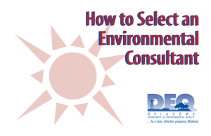 How to Select an Environmental Consultant