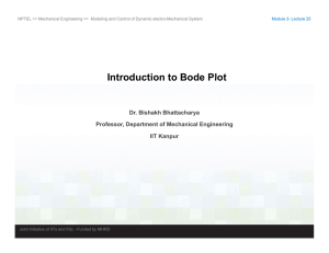 Introduction to Bode Plot Introduction to Bode Plot