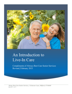 An Introduction to Live-In Care