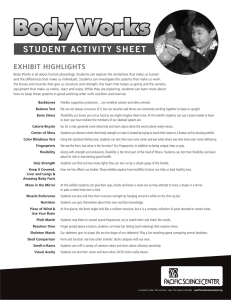 STUDENT ACTIVITY SHEET - Pacific Science Center