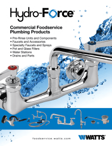 foodservice.watts.com - Watts Water Technologies