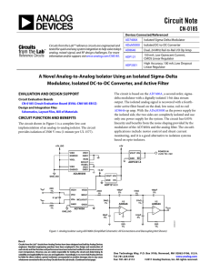 ANALOG DEVICES EVAL-CN0185-EB1Z Datasheet